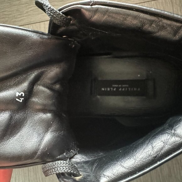 Philipp Plein Hi-Top Sneakers The $kull TM, Size 43 - Picture 12 of 17